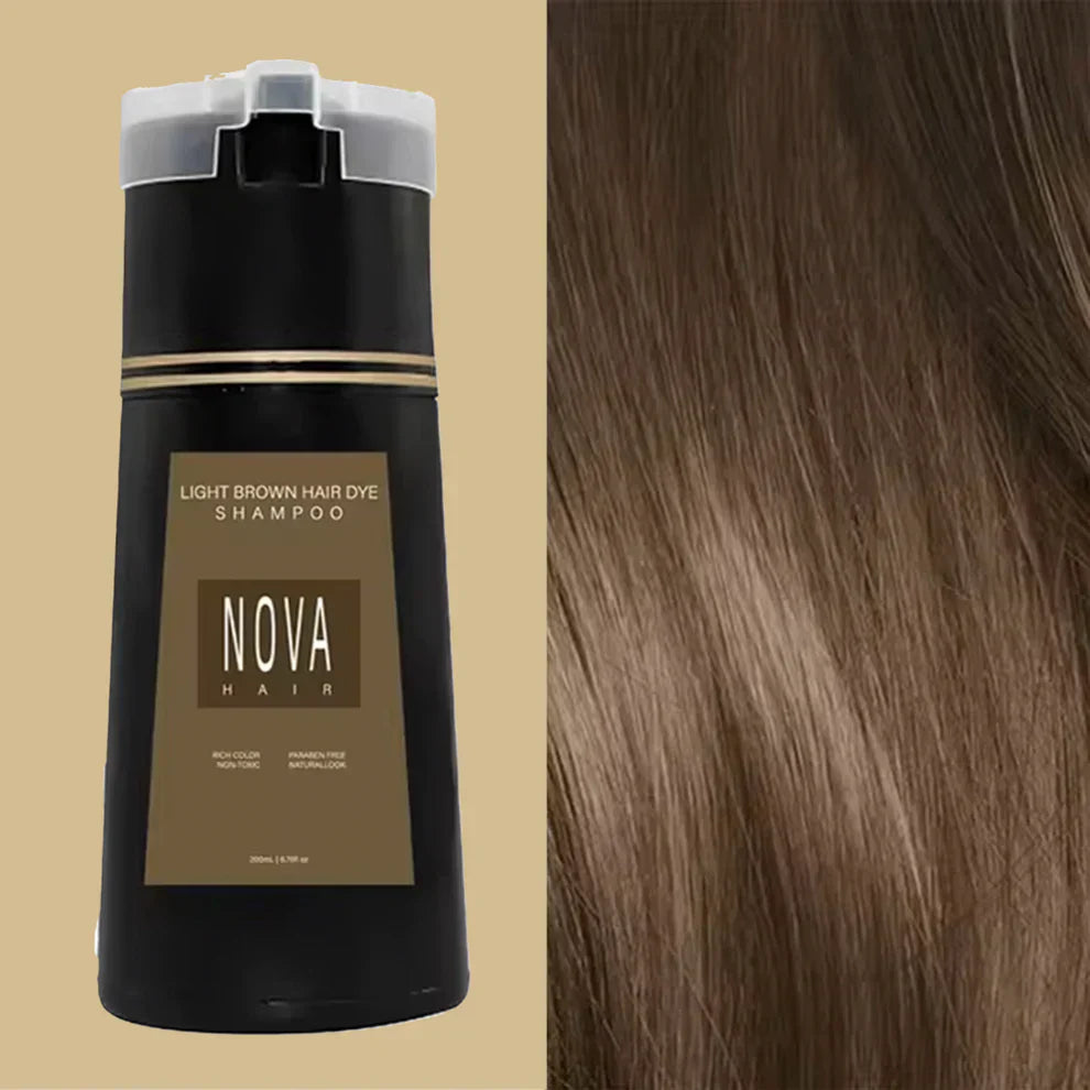 NovaHair™ Kleurshampoo - Verf je haar in 10 minuten!