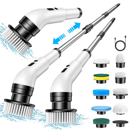 Power Scrub™ | Waterdicht, draadloos, inclusief 9 verwisselbare accessoires