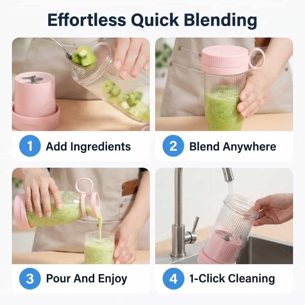 Blend Pro™ | Draagbare blender voor smoothies