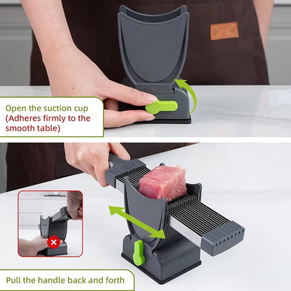 SlicePro™ - Vleessnijset | Handmatig, dunne plakjes & multifunctioneel