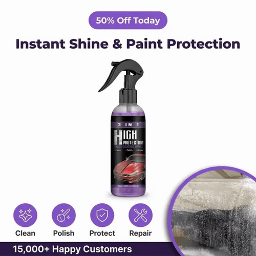 1+1 GRATIS | ShineGuard™ - 3-in-1 keramische coating voor auto's