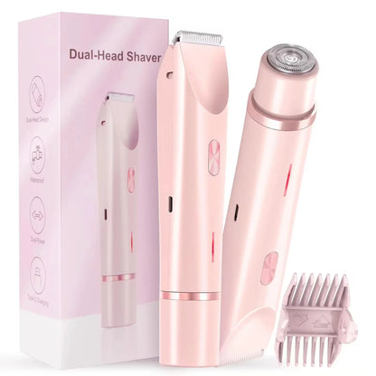 SmoothTrim™ – Precisie scheerapparaat met twee opzetstukken